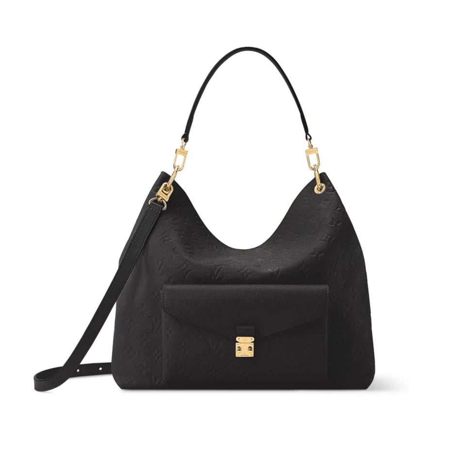 Louis Vuitton Métis Hobo Bag Black 35cm M27189