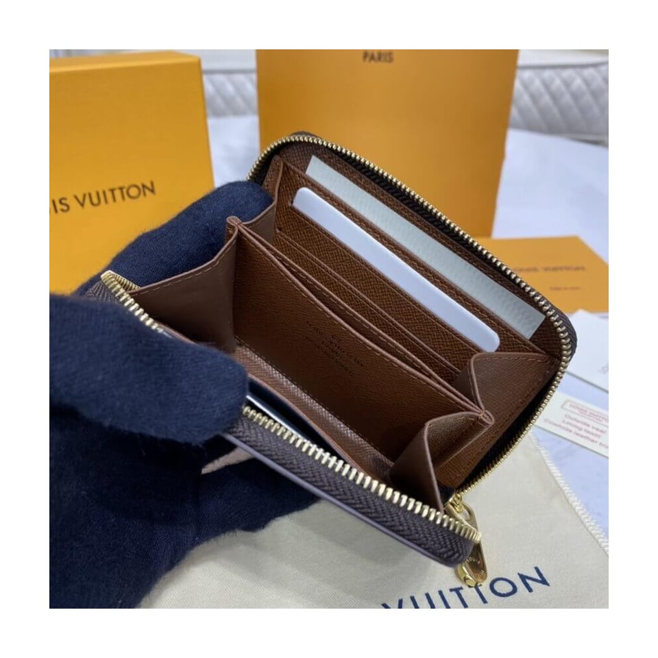 Louis Vuitton Monogram Canvas Zippy Coin Purse view 11