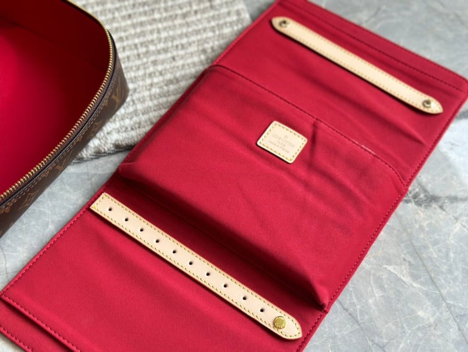 Louis Vuitton Nice Jewelry Case Brown 23Cm view 10