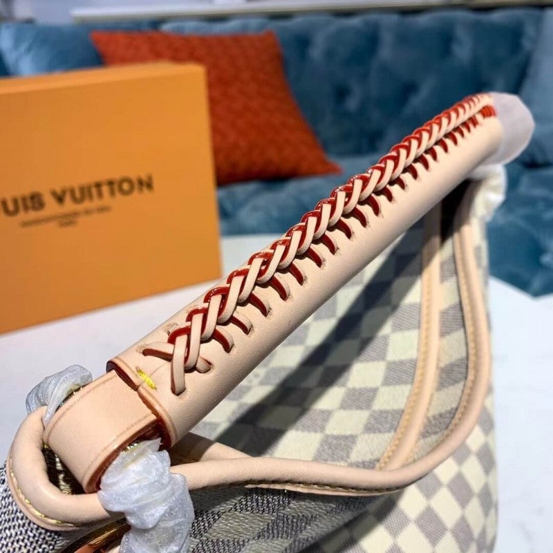 Louis Vuitton Graceful MM 41cm/16.1in Damier Azur Canvas N44044 – Women view 4