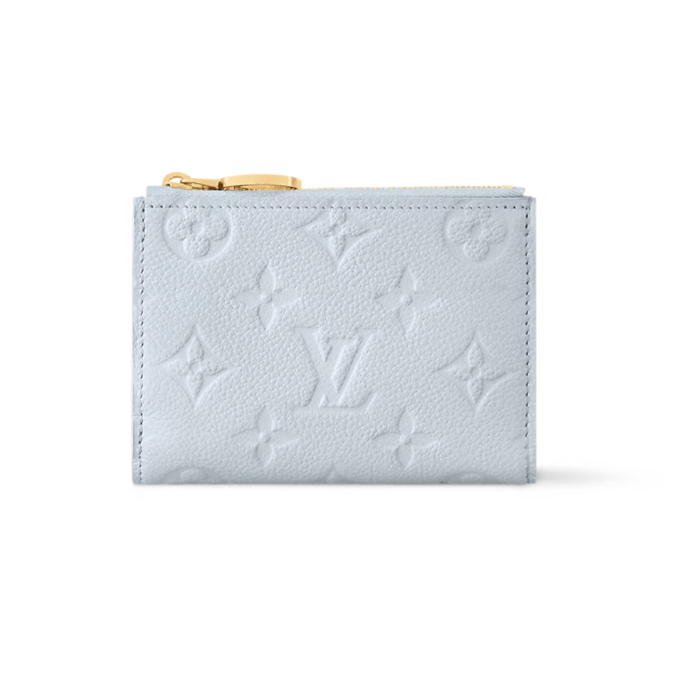 Louis Vuitton Bleu Olympe Lisa Wallet For Women 9cm M83587