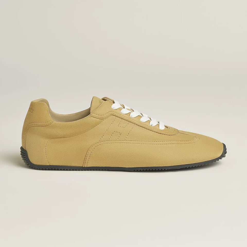 Hermes Master Sneakers Alabaster Beige Color Goatskin H261880ZHVD390 view 5