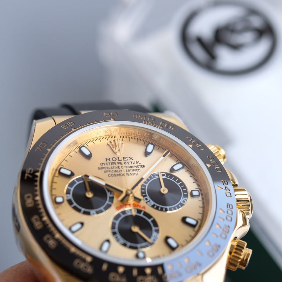 [Super Clone] Rolex Cosmograph Daytona Yellow Gold 40mm view 5