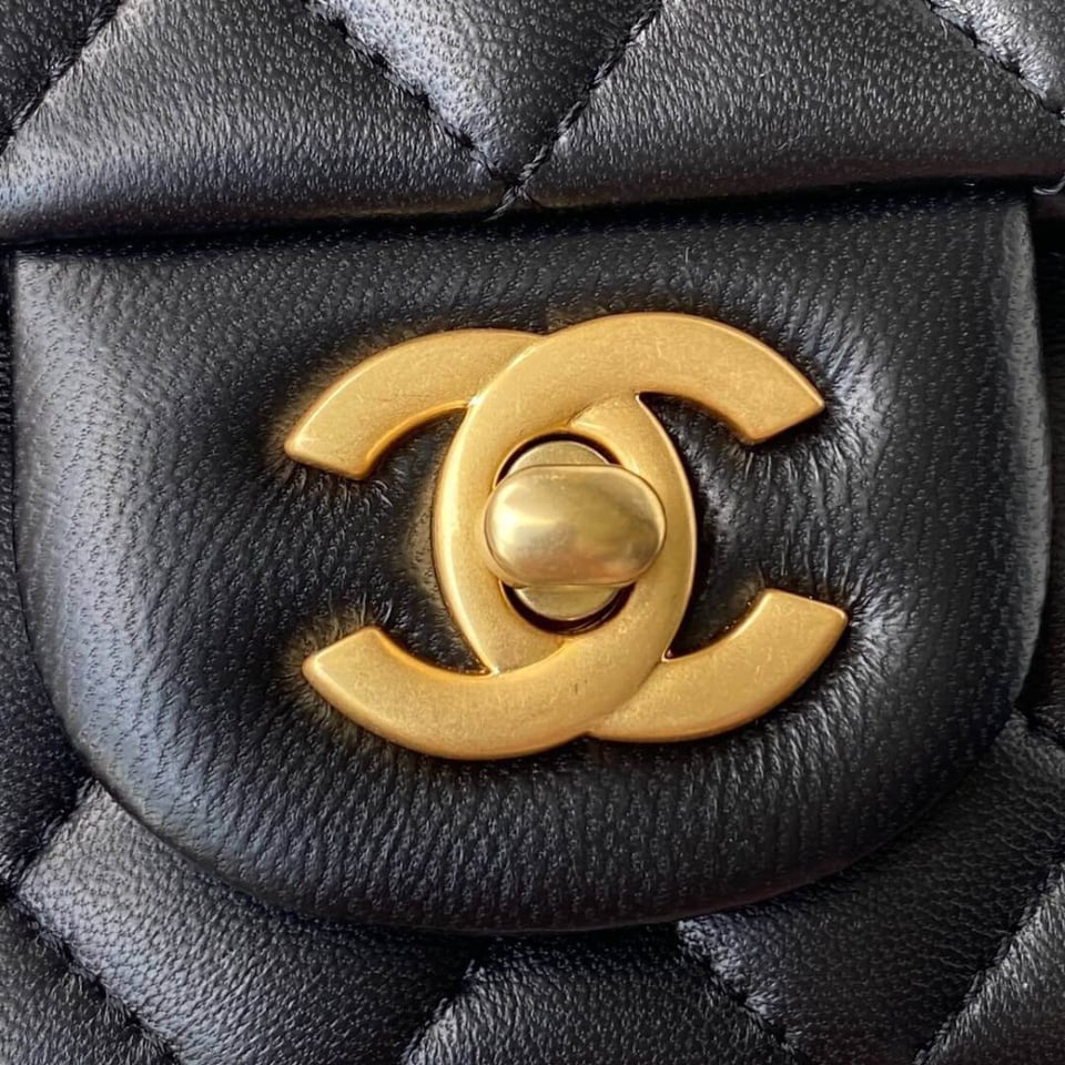 Chanel Mini Flap Bag With Top Handle view 7