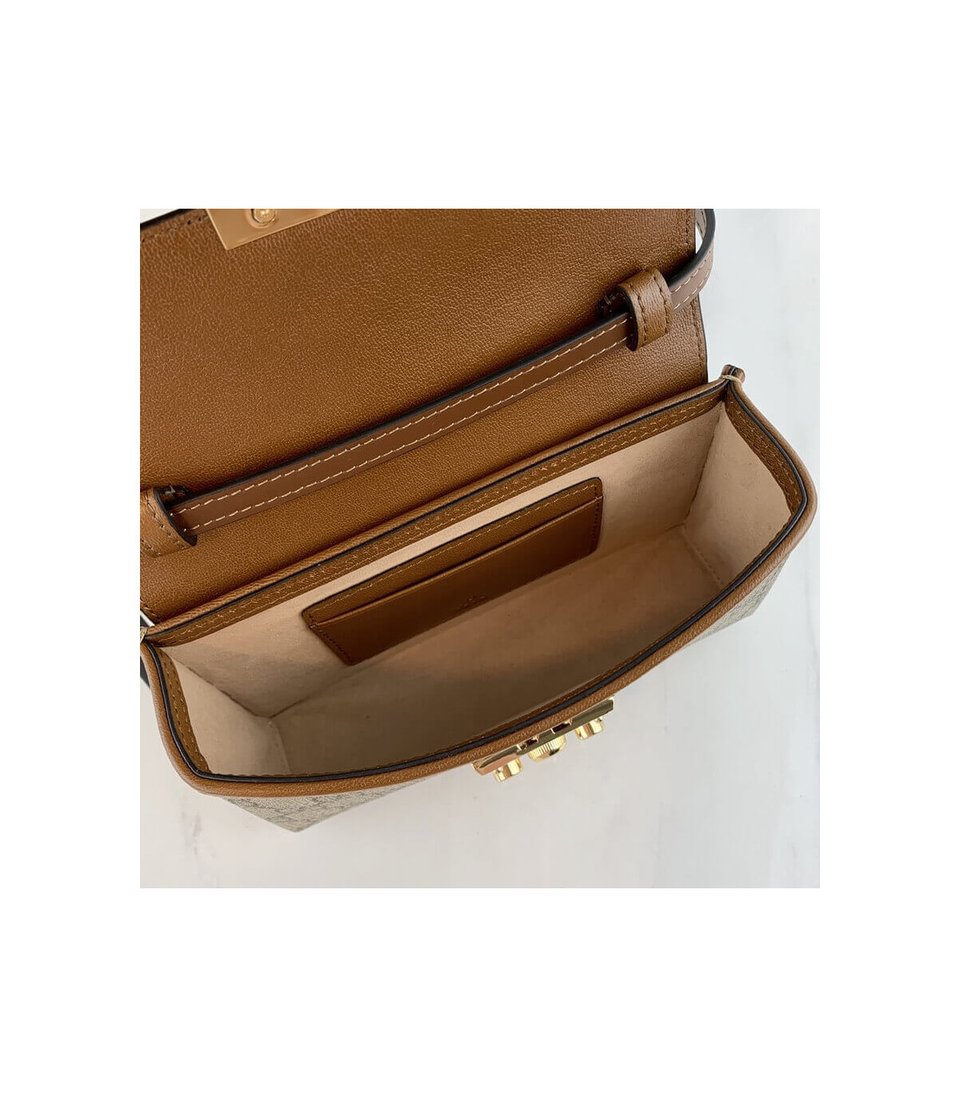 Gucci Padlock Mini Bag Black view 14