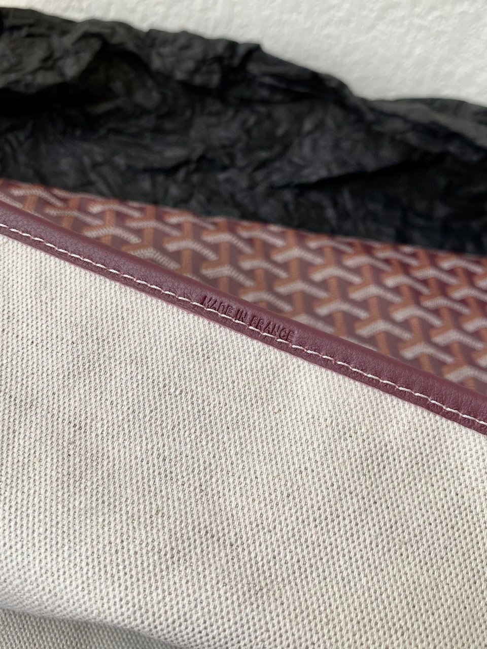 Goyard Saint Louis Gm 40Cm Burgundy Canvas view 8