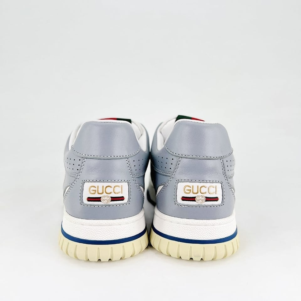 Gucci Men’S Gucci Re Web Sneaker White And Grey 786186 Aadj9 1645 view 5