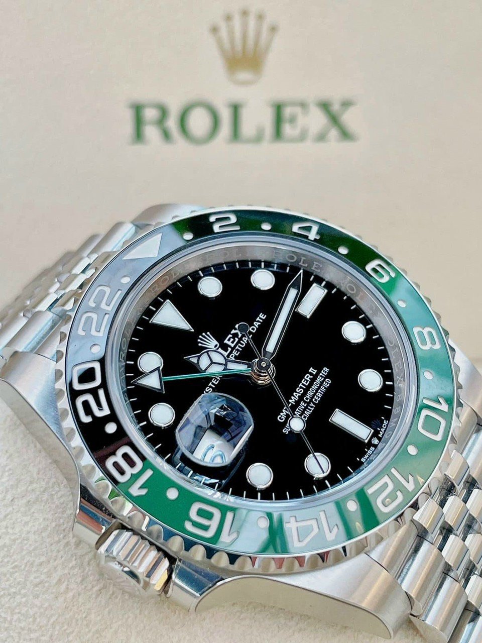 [Superclone] Rolex GMT-Master II Sprite Black Dial 126720VTNR, Men’s Watch view 4