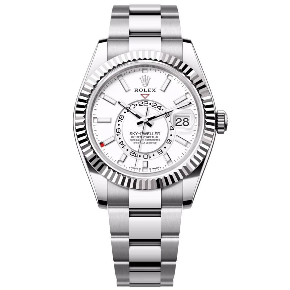 Rolex Sky-Dweller 42 mm Intense white Dial 336934 view 2