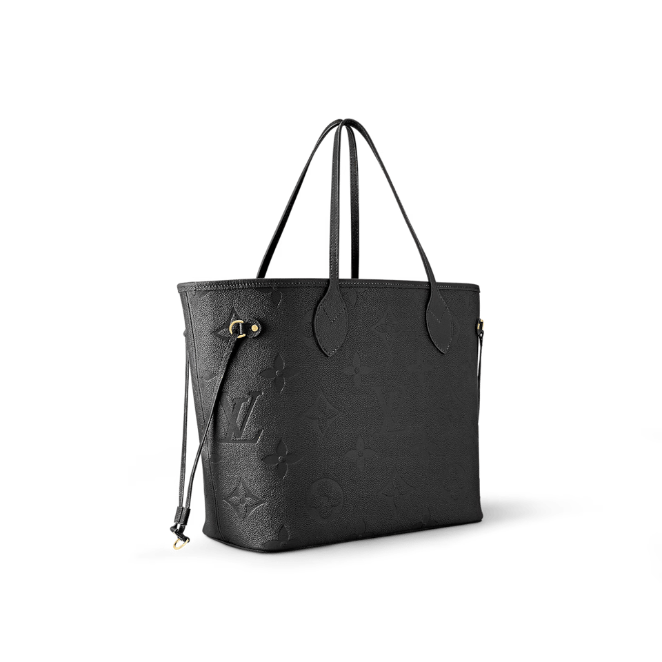 Louis Vuitton Neverfull Mm Tote Bag Black 31cm M45685 view 3