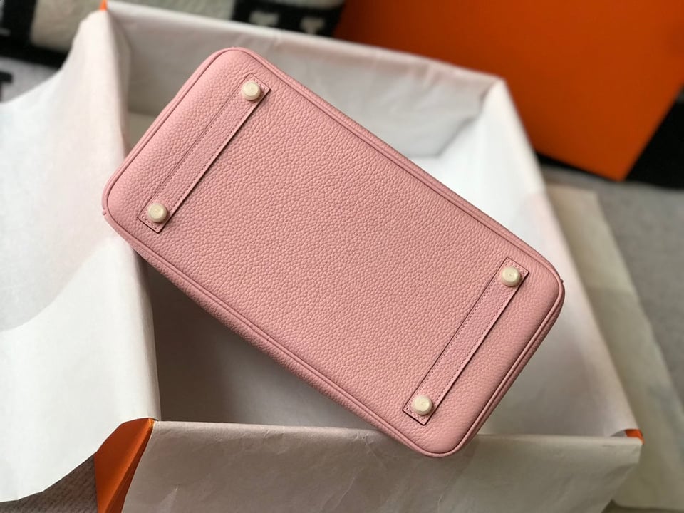 Hermes Birkin 35Cm Pink Togo Leather Gold Hardware view 10