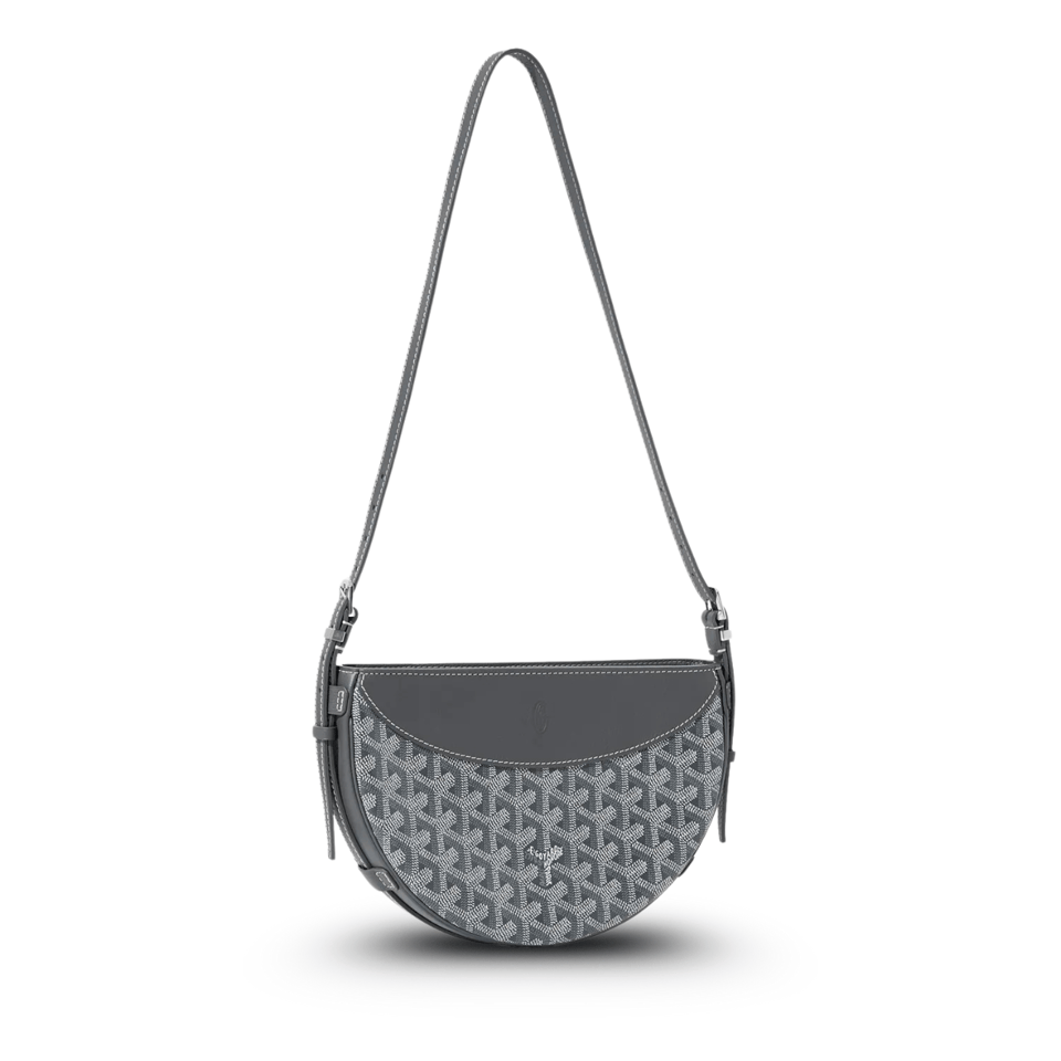 Goyard Hirondelle Bag – Bagistry Closet Grey 25cm view 2