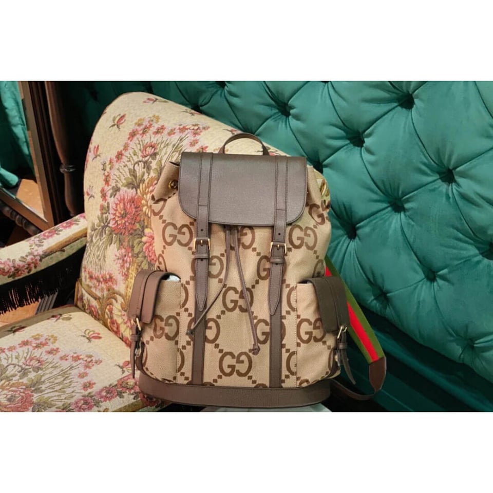 Gucci Backpack With Jumbo GG view 5