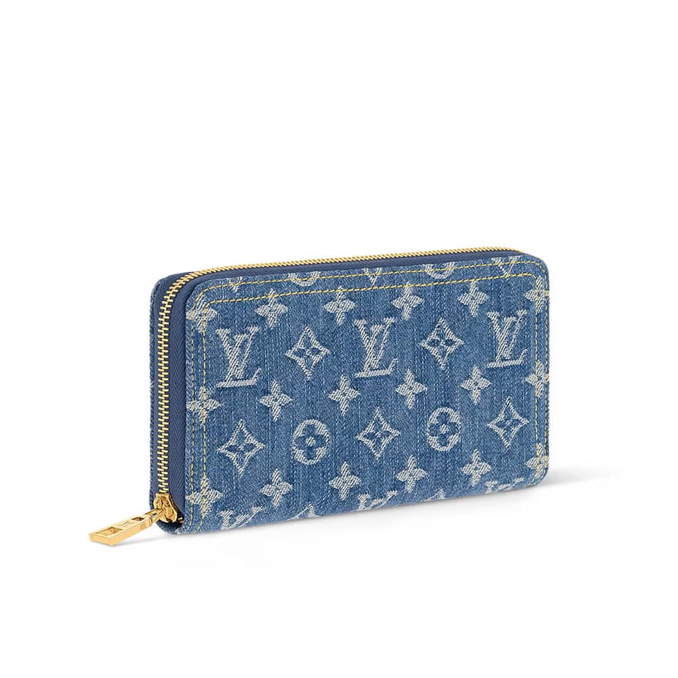 Louis Vuitton Monogram Denim Zippy Wallet view 2