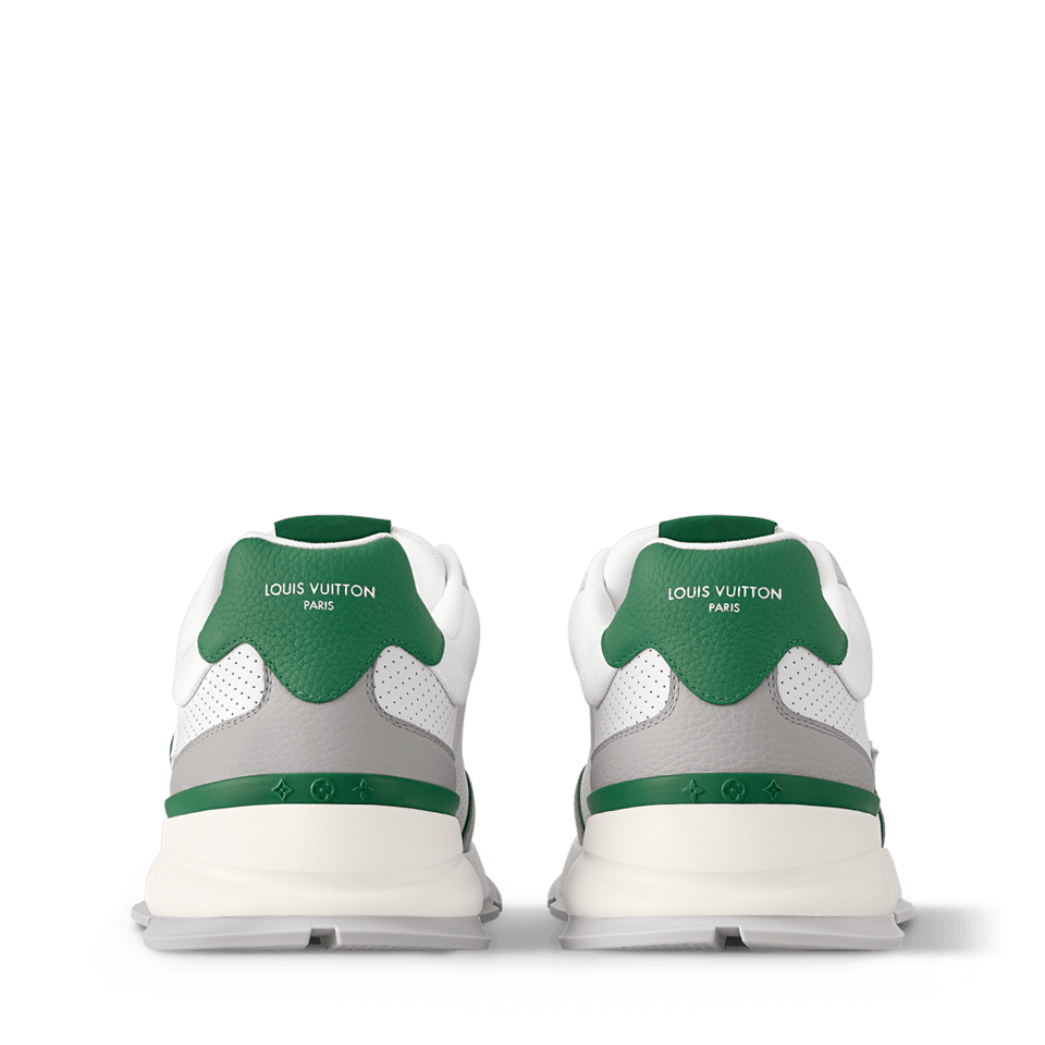 Louis Vuitton LV Classic Green Sneaker for Men 1AHSUK view 4