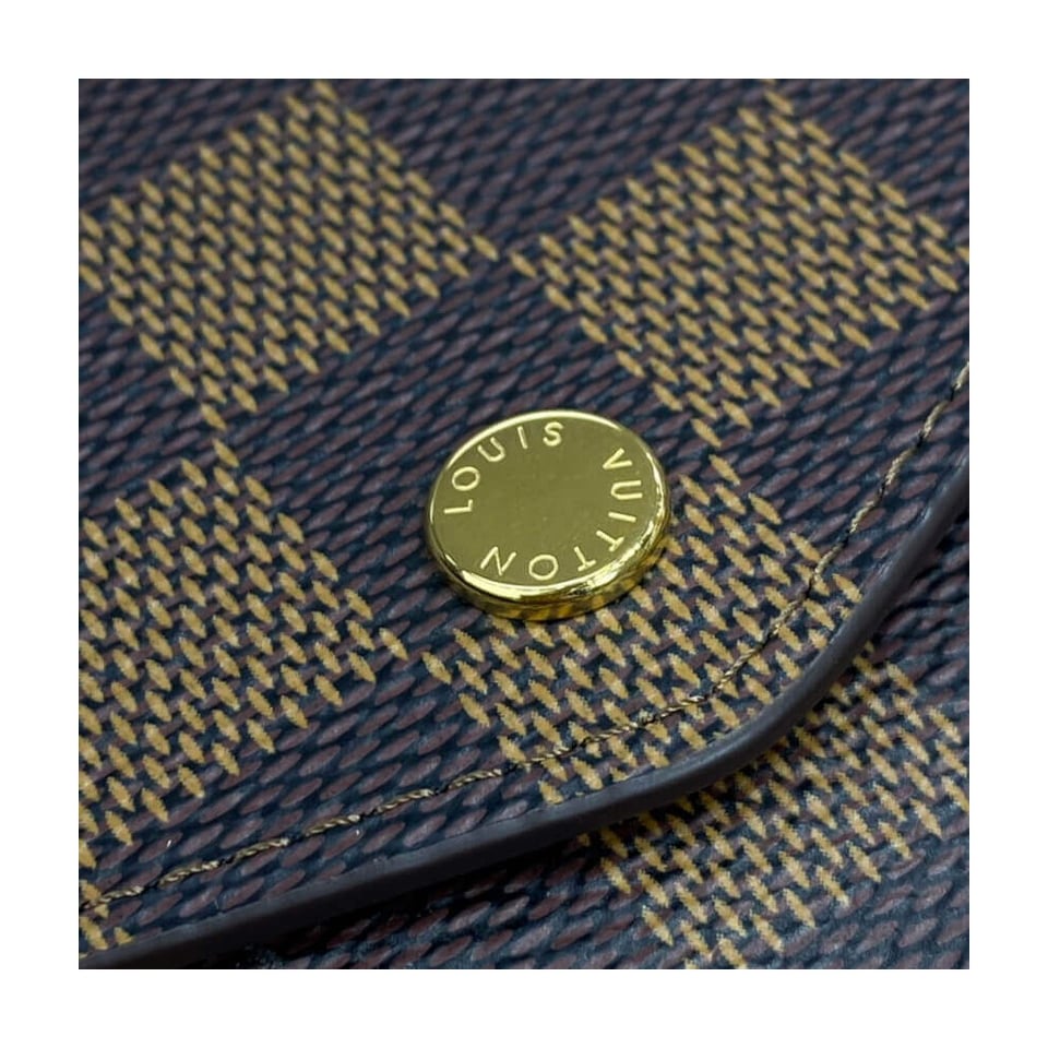 Louis Vuitton Damier Ebene Sarah Wallet Pink view 7