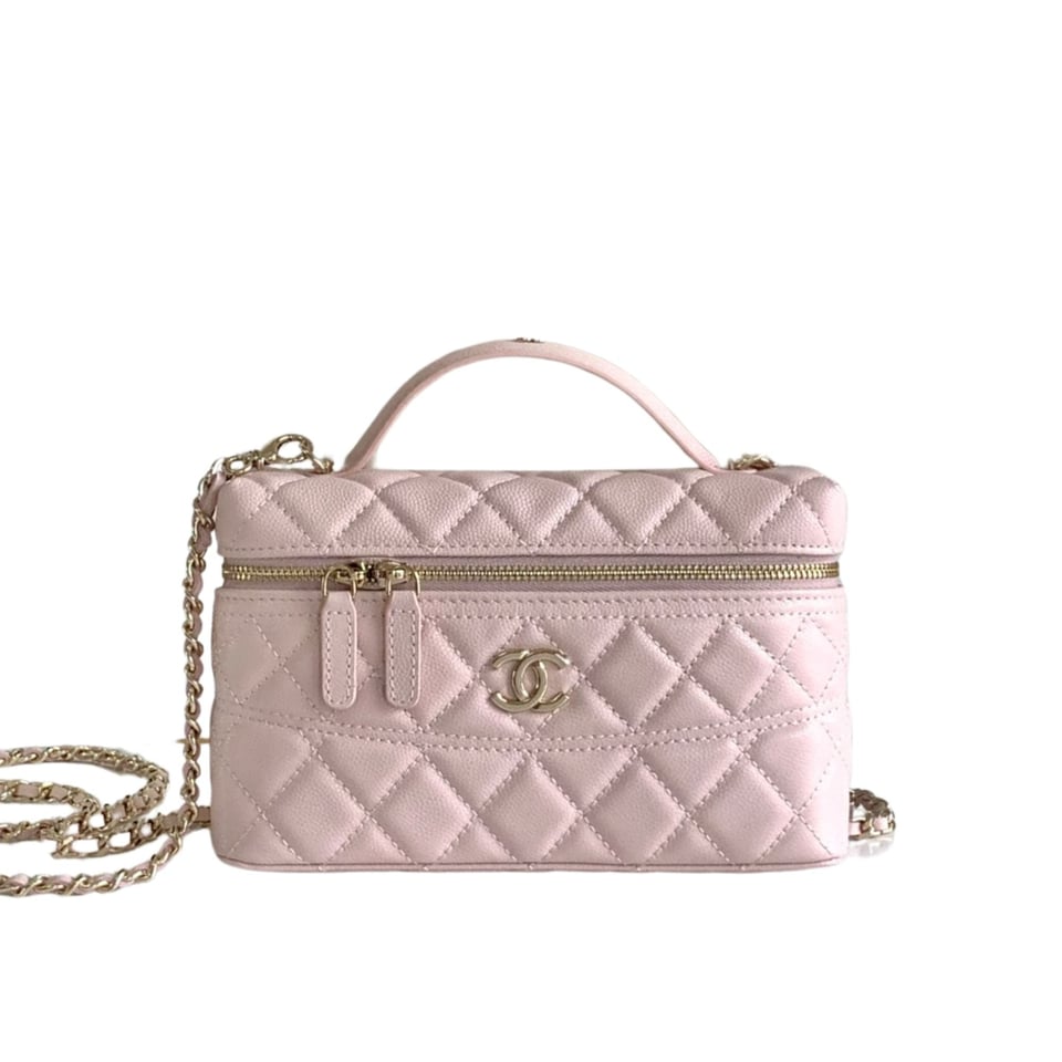 Chanel 25C Vanity Case Pink 20cm view 2