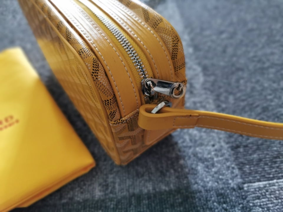 Goyard Cap-Vert Pm Bag 23X8X14Cm Yellow Canvas view 5