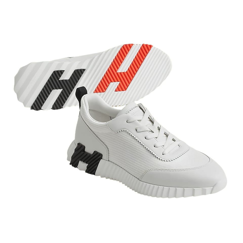 Hermes Bouncing Sneakers Blanc Color Goatskin H261897ZH90390