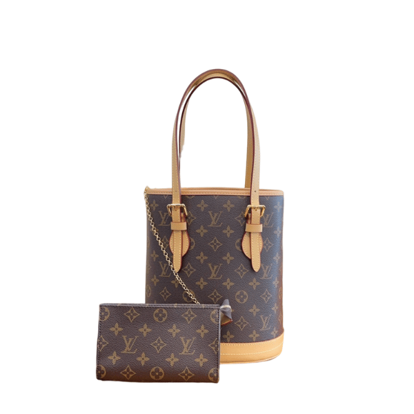 Louis Vuitton Monogram Petit Bucket Pm Monogram Canvas 26Cm M42238 view 2