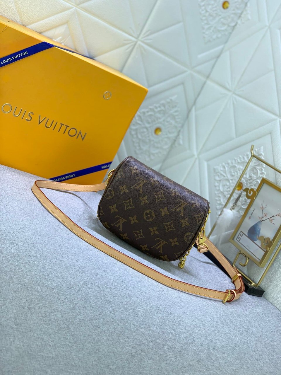 Louis Vuitton Mini Bumbag Bag Monogram Canvas 17Cm M82335 view 9