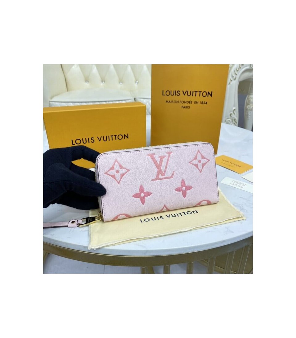 Louis Vuitton Zippy Wallet Bouton de Rose view 3