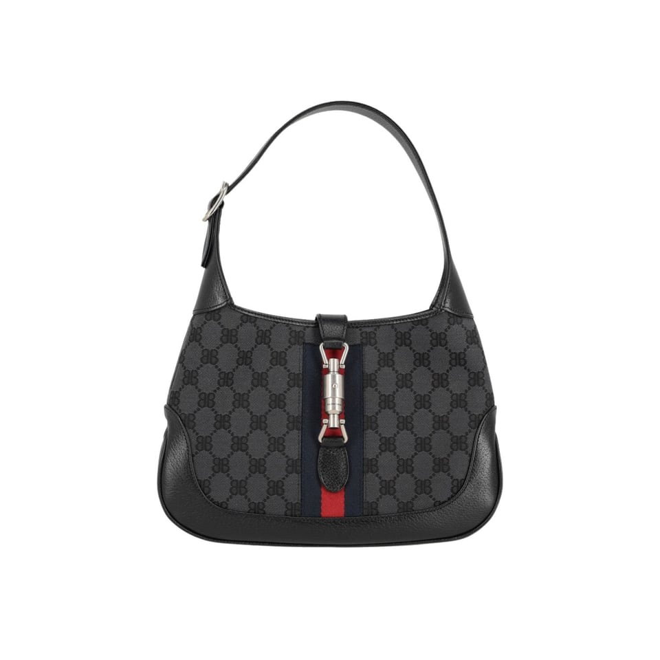 Gucci x Balenciaga Jackie 1961 Small Hobo Bag Black 27.5cm view 2