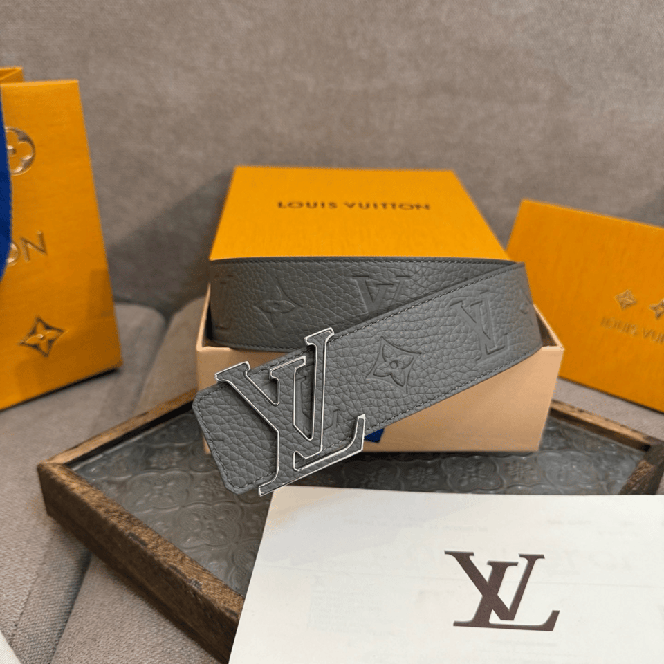 Lv Monogram Embossed 40mm Belt For Men view 7