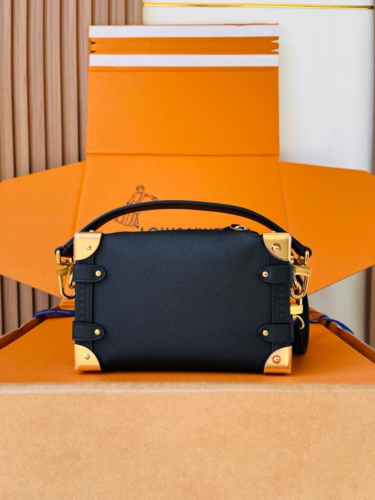 Louis Vuitton PM Side Trunk Bag Black 19cm M23817 view 8