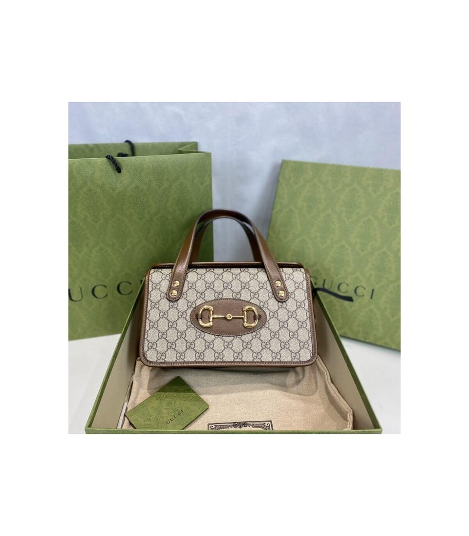 Gucci Horsebit 1955 Small Top Handle Bag view 5