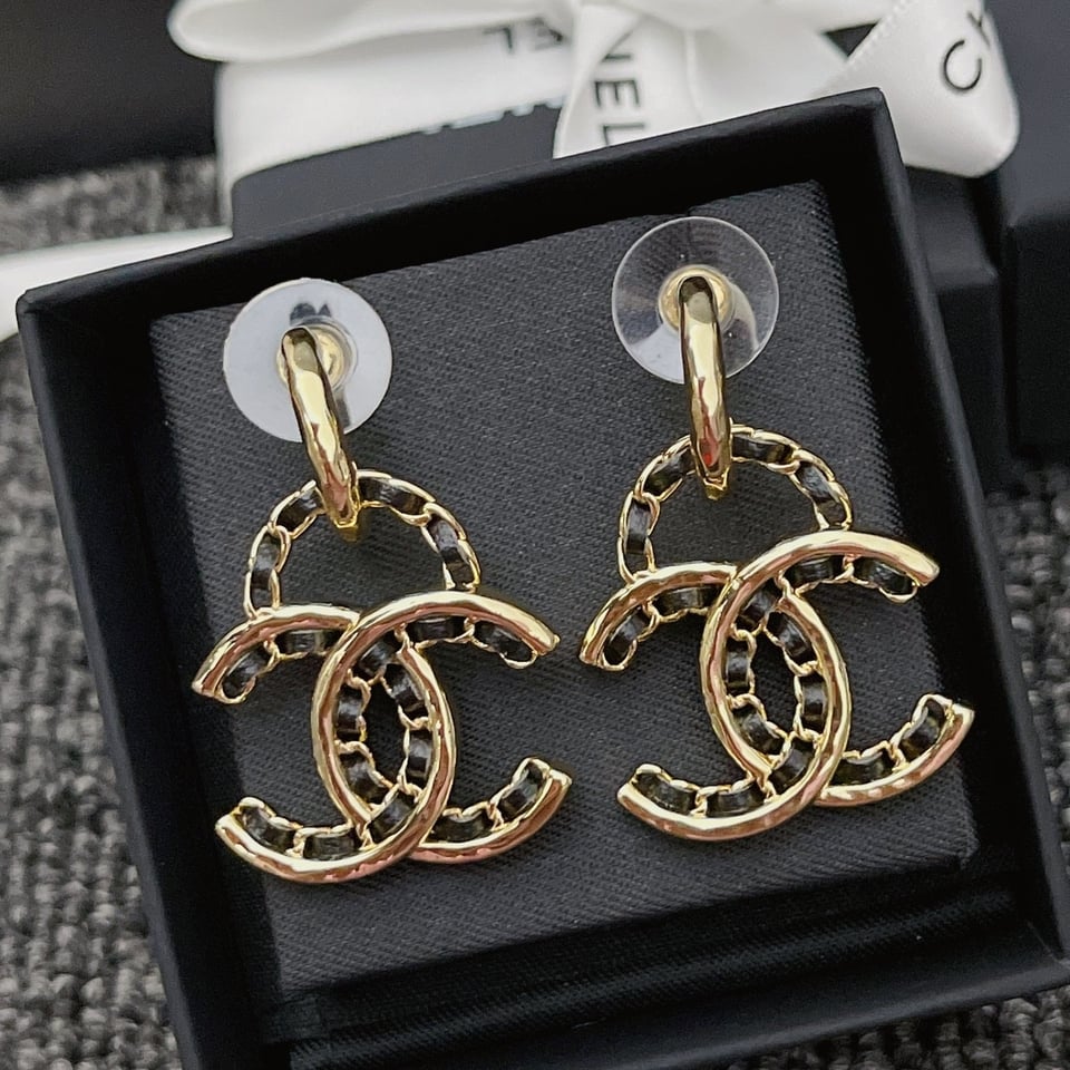 Chanel Cc Earrings