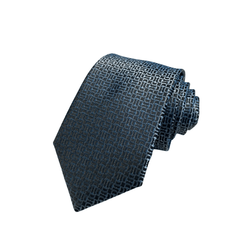 Gucci Midnight Interlock Canvas Tie For Men view 2