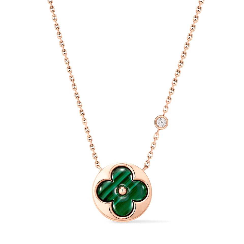 Louis Vuitton Color Blossom Sun Pendant Necklace