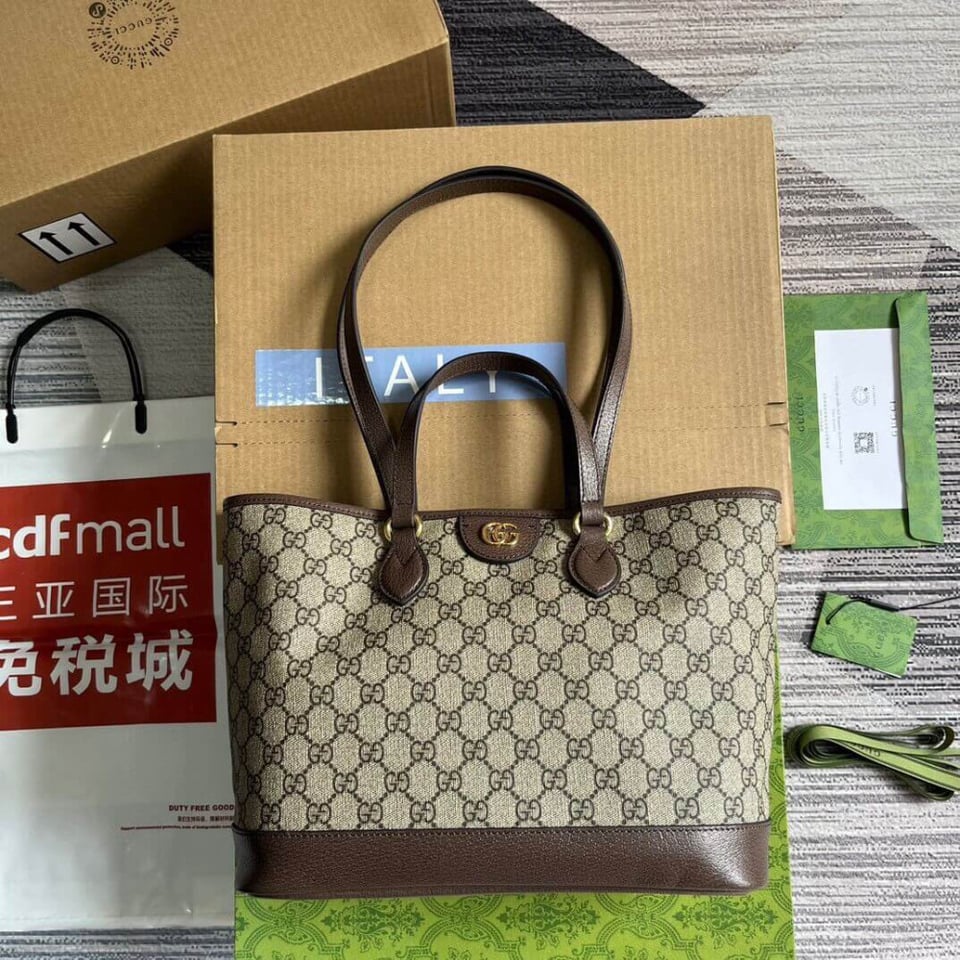 Gucci Ophidia GG Mini Tote Bag view 6