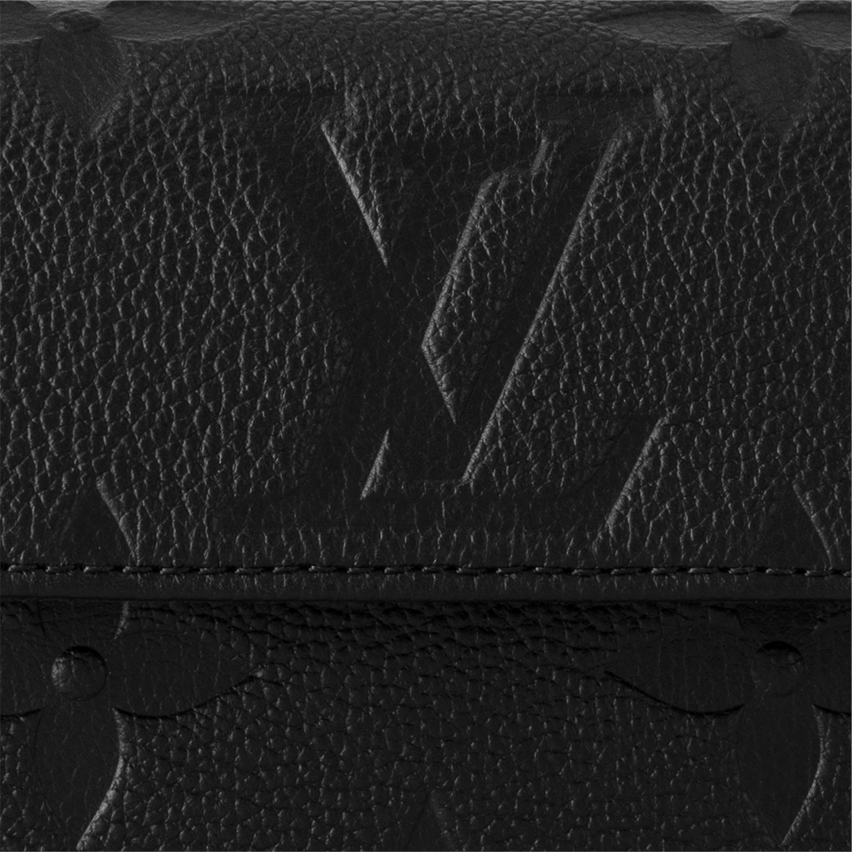 Louis Vuitton Wallet On Chain Ivy Monogram Empreinte Leather – Women – Small Leather Goods Black view 9