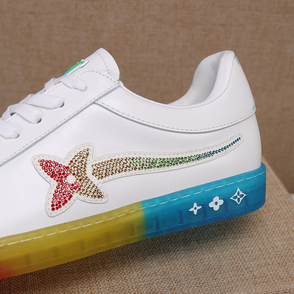 Louis Vuitton Luxembourg Samothrace Sneaker White 1A9G05 view 7