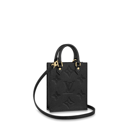 Louis Vuitton Petit Sac Plat 17Cm Black view 2