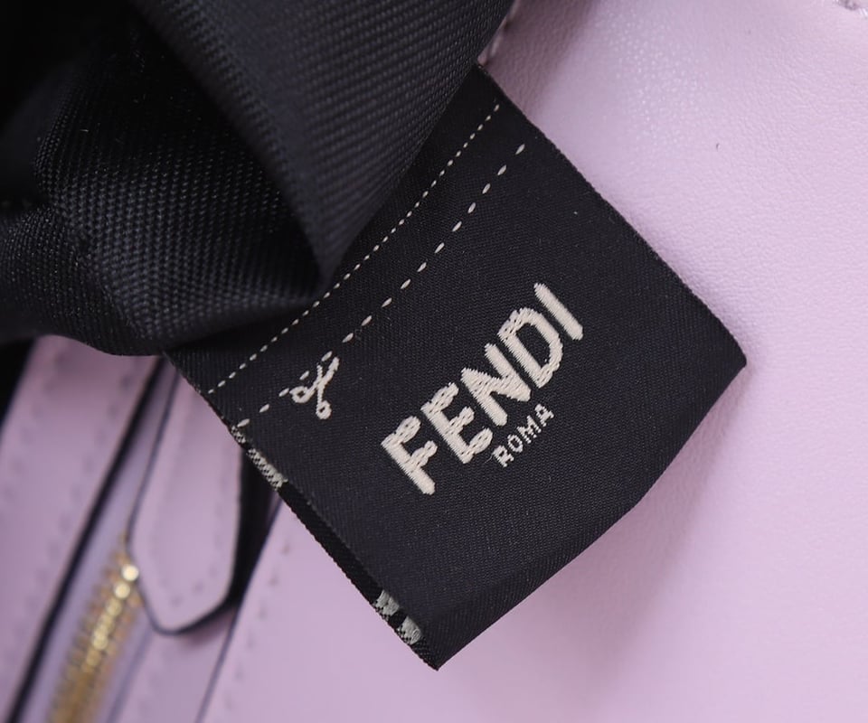 Fendi Baguette Leather Purple Nappa Bag 27Cm view 6