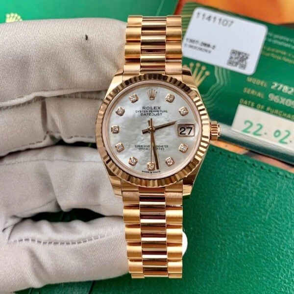 [Superclone] Rolex Datejust 31mm Mother – Of – Pearl Dial President 278278 view 2