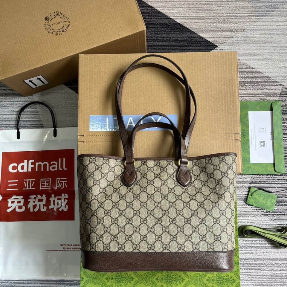 Gucci Ophidia GG Mini Tote Bag view 7