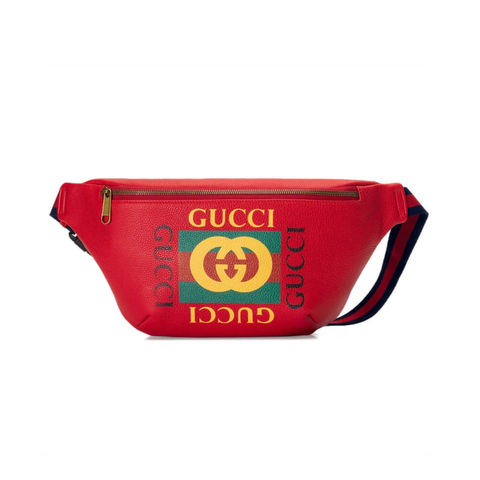Gucci Coco Capitán Print Belt Bag Red view 2