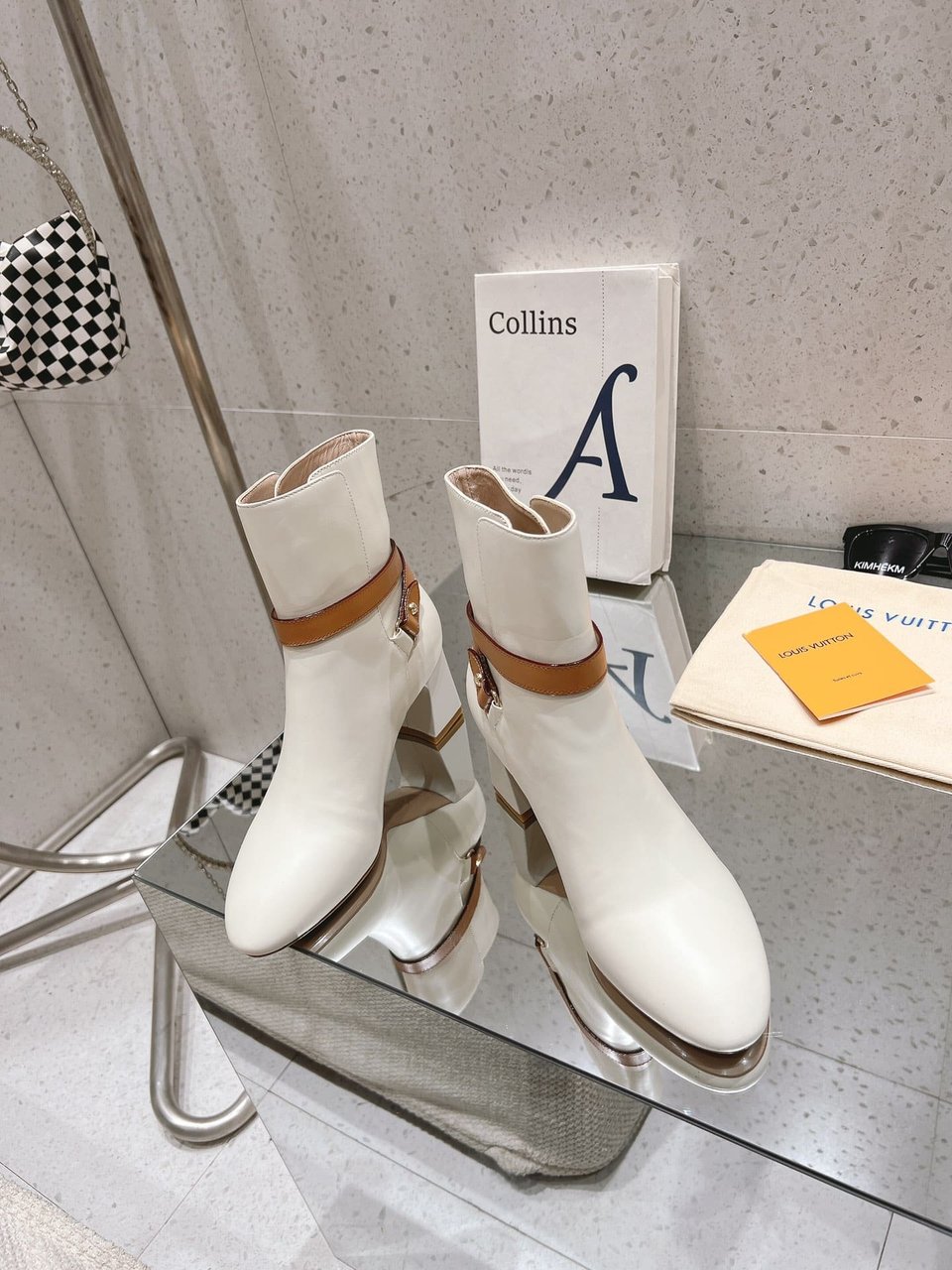 Louis Vuitton Parisienne Ankle Boot White view 8