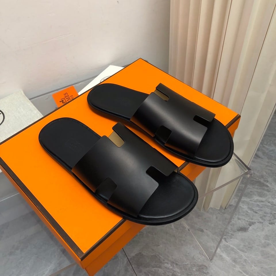 Hermes Izmir Sandal Black H041141Zh01390 view 10