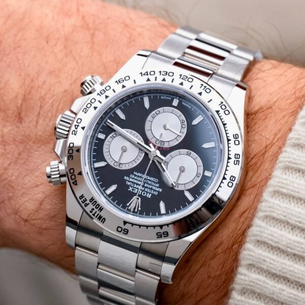 [Superclone] Rolex Daytona 40 mm Bright Black Dial Oyster 126509 view 2