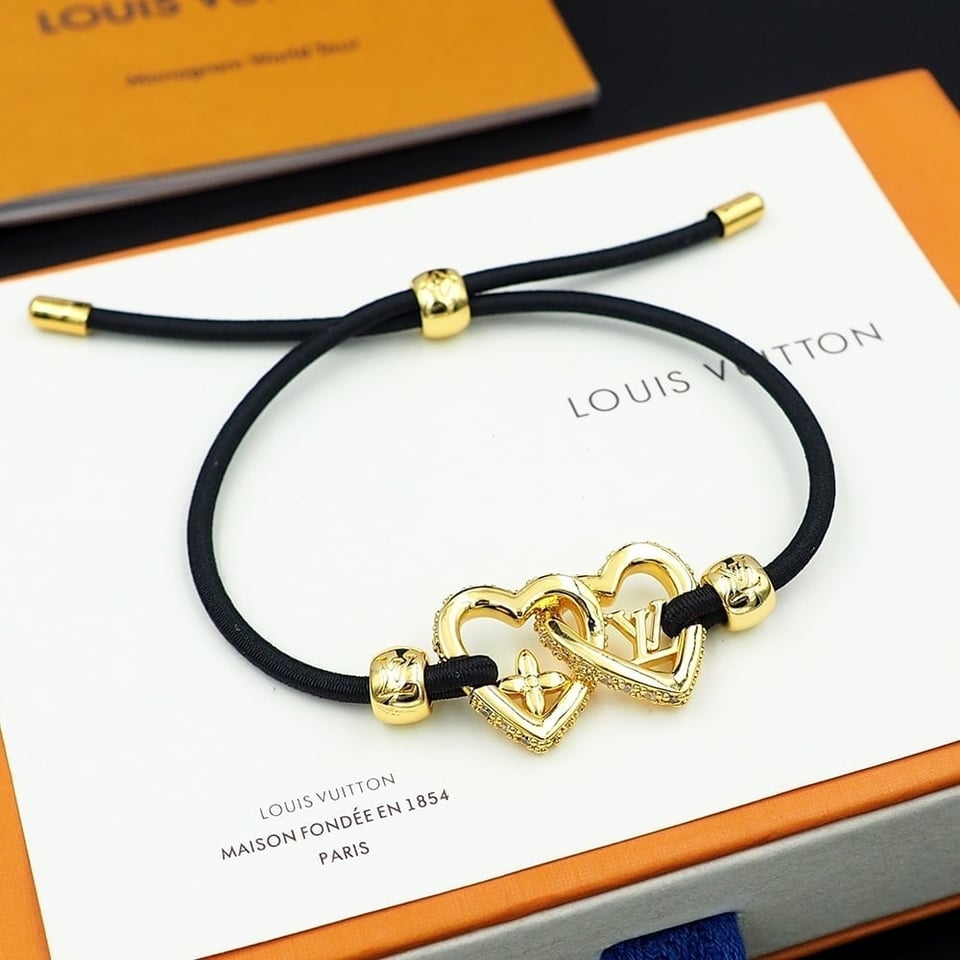 Louis Vuitton Louis My Love Bracelet Black view 2
