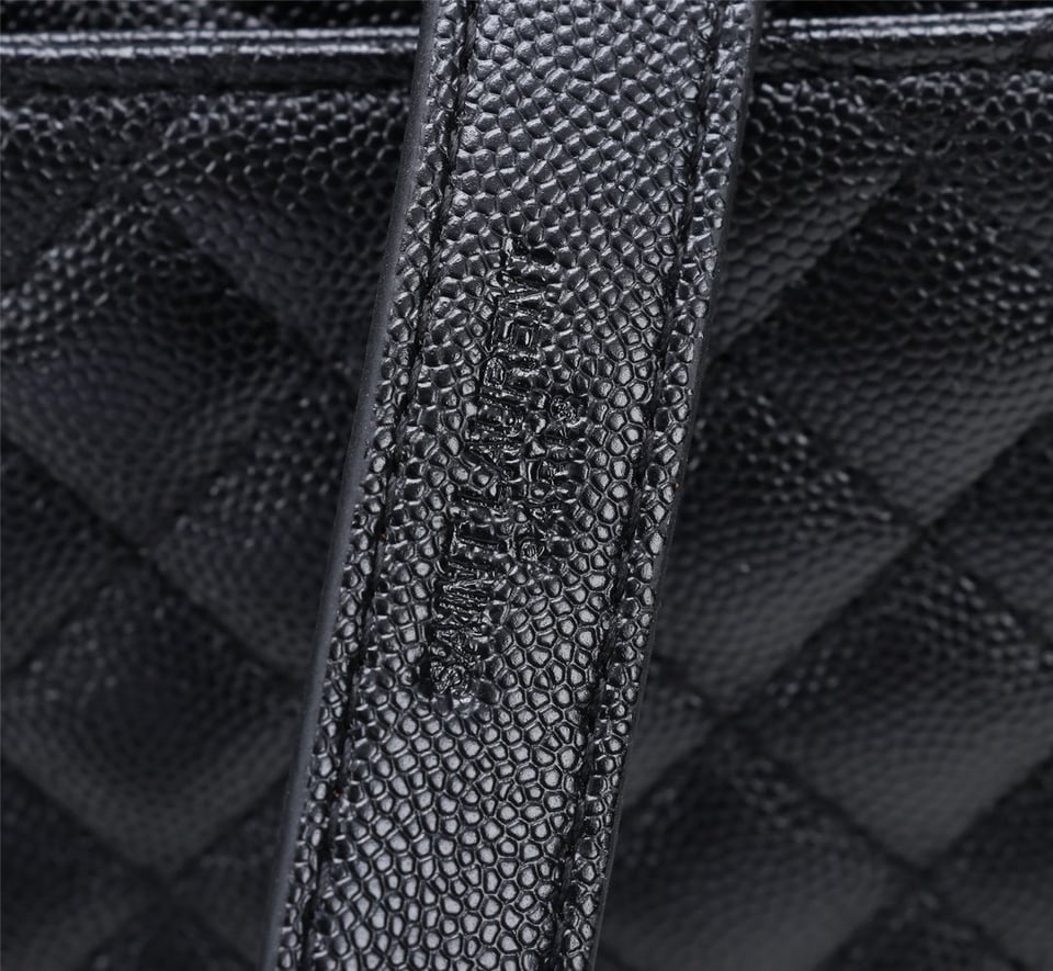 Saint Laurent Envelope Small Bag In Mix Matelasse Grain De Poudre Embossed Black Noir view 5