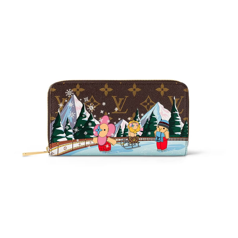 Louis Vuitton Monogram Vivienne Skating Zippy Wallet view 2