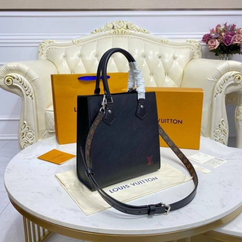 Louis Vuitton Sac Plat Bb 21Cm Black view 9