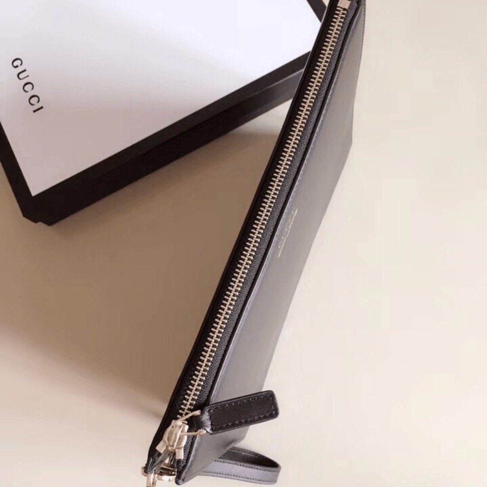 Gucci Marmont Pouch Black 12in/30cm For Men view 3