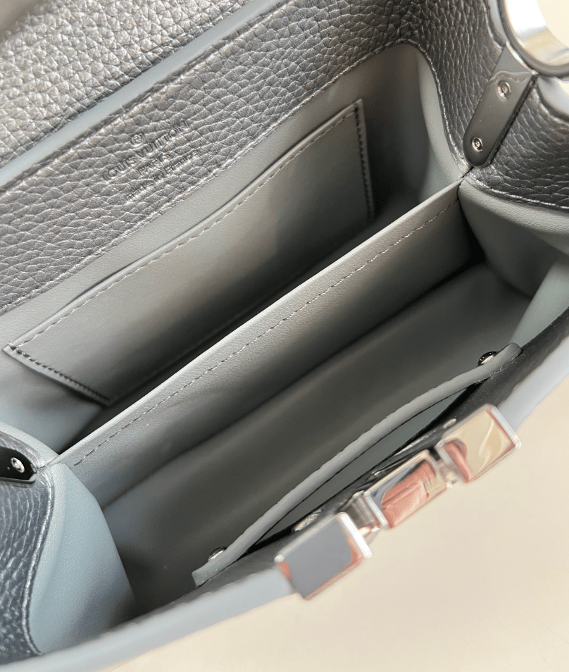 Louis Vuitton Capucines Gray 21Cm view 8